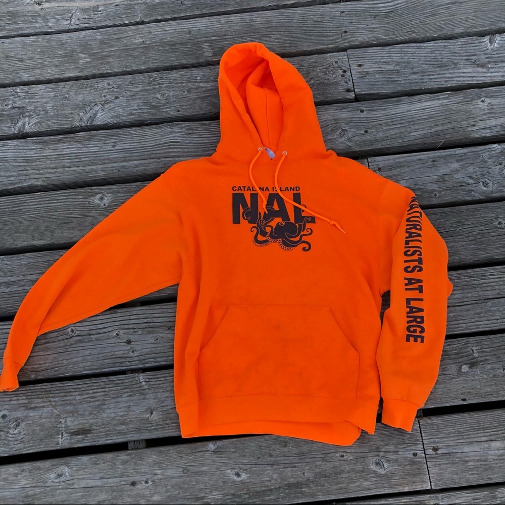 Orange hoodie